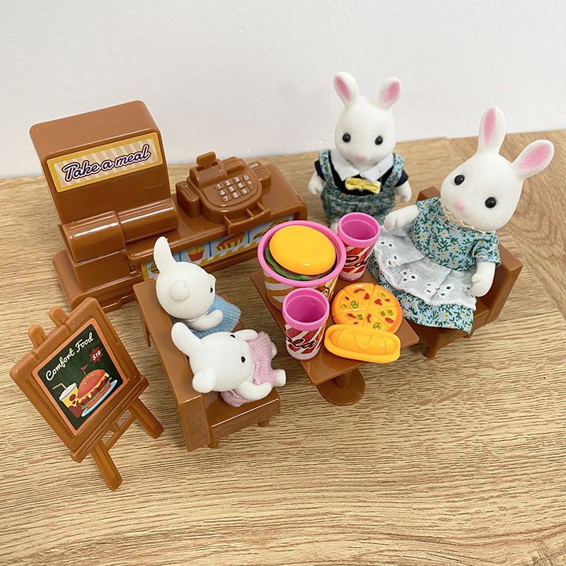 1:12 Dollhouse Furniture For Dolls Hospital Classroom & BBQ
