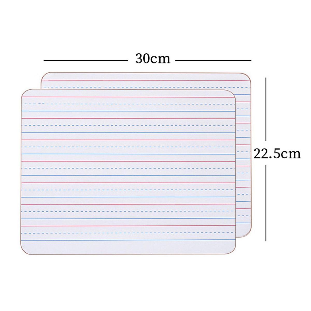 Durable Whiteboard Versaboard Portable Reversible Mini for Messages Multicolor