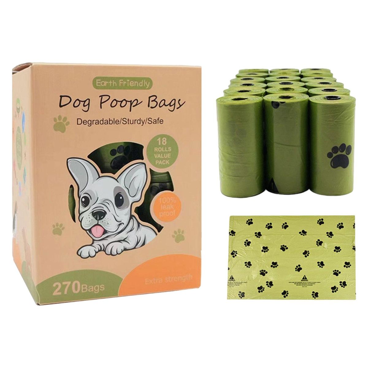 Dog  Extra Thick Replacements Biodegradable 560g