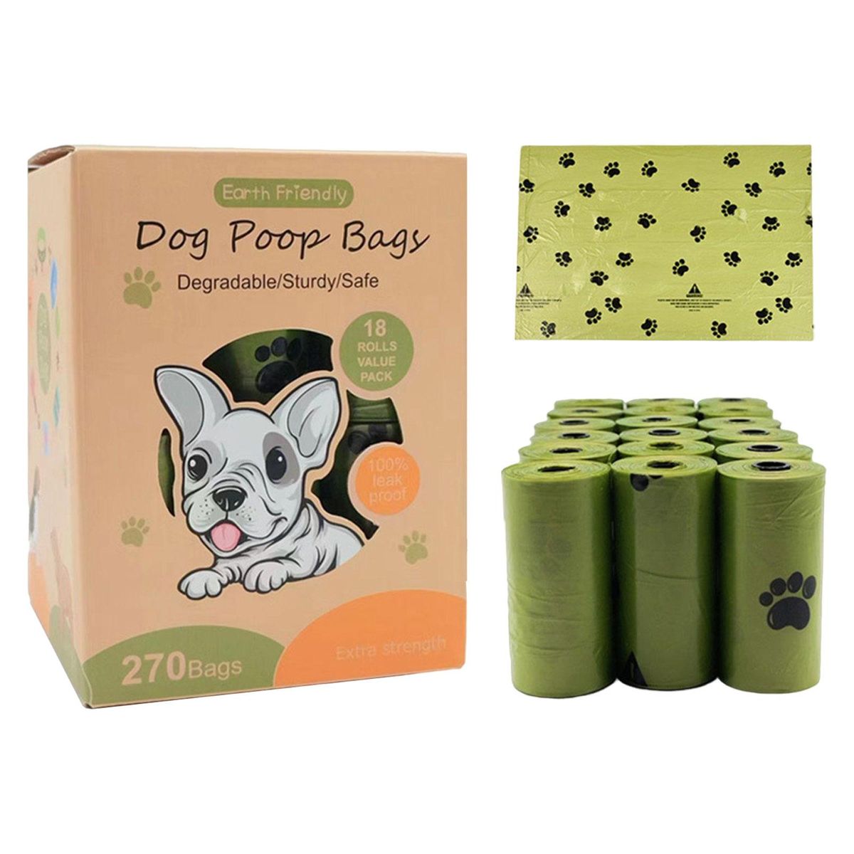 Dog  Extra Thick Replacements Biodegradable 560g