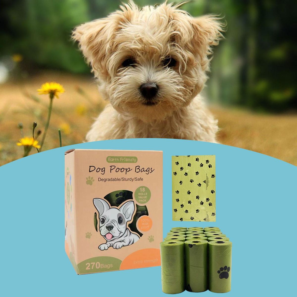 Dog  Extra Thick Replacements Biodegradable 560g