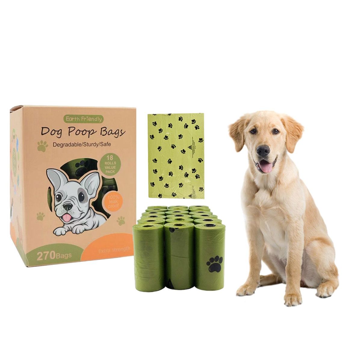 Dog  Extra Thick Replacements Biodegradable 560g