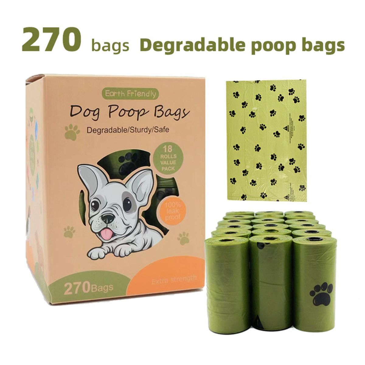 Dog  Extra Thick Replacements Biodegradable 560g