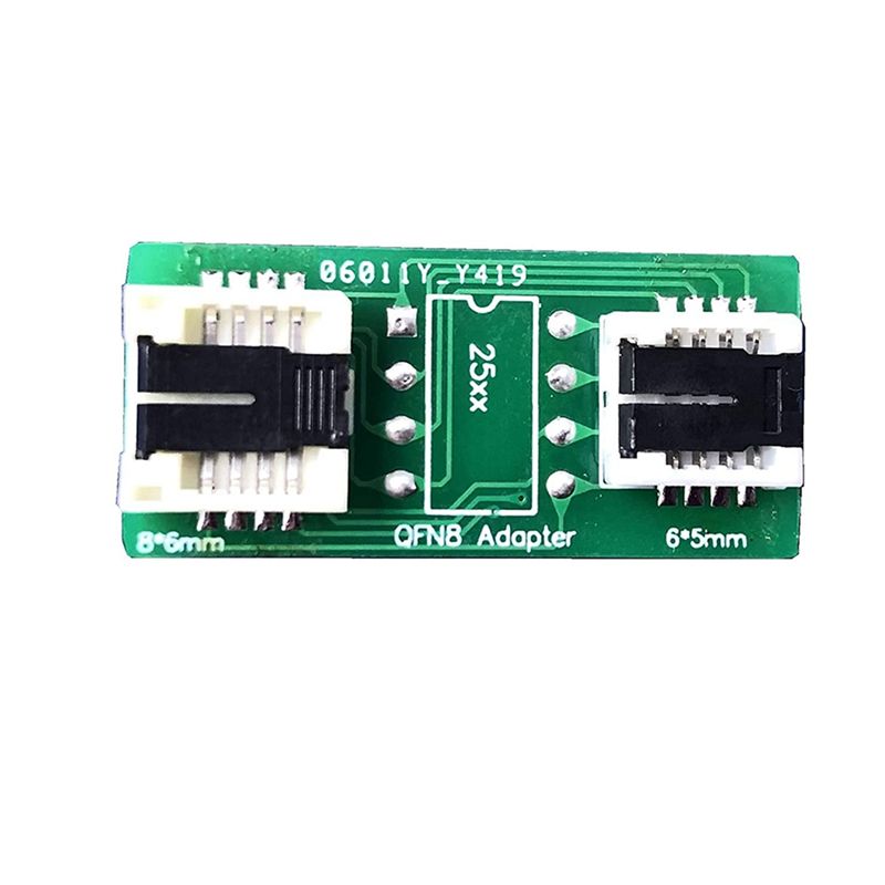 QFN8 /WSON8/MLF8/MLP8/DFN8 TO DIP8 Two-In-One Socket/Adapter