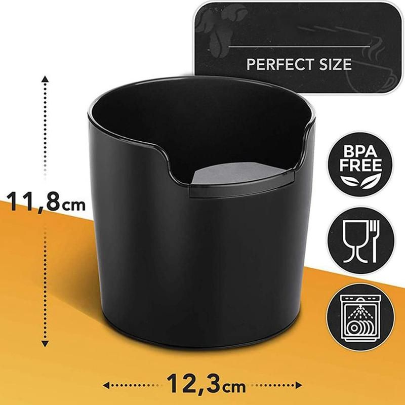 Coffee Powder Residue Box Deep Bowl Non-Slip Detachable