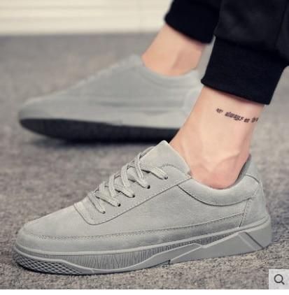 Men's casual shoesCasual shoes leather Men Brand