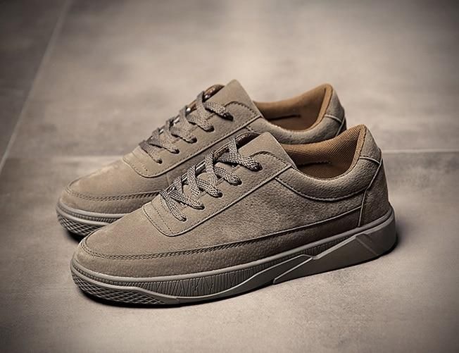 Men's casual shoesCasual shoes leather Men Brand