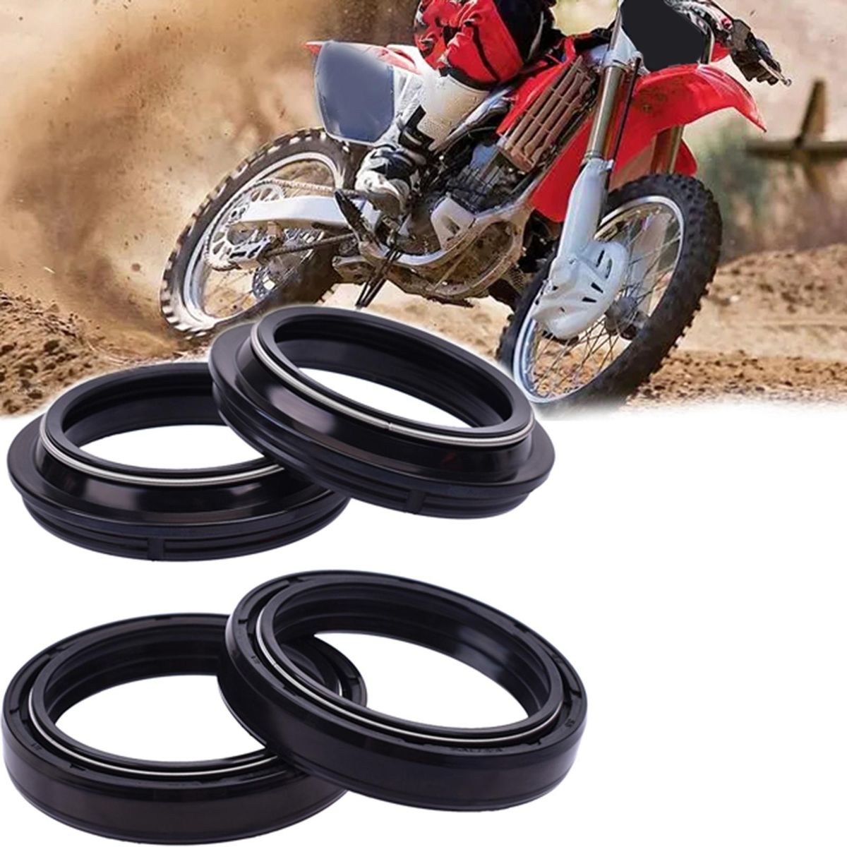 Fork And Dust Seal  Rubber For  CR250R Crf250R Motocross