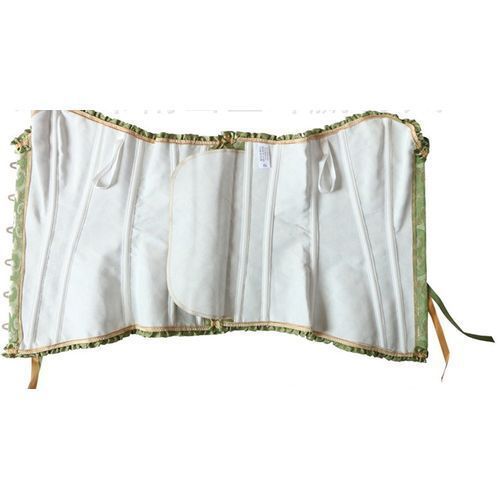 Green Corset Top Waist Cinchers Shaper Lace Women Steampunk Sexy Plus Size