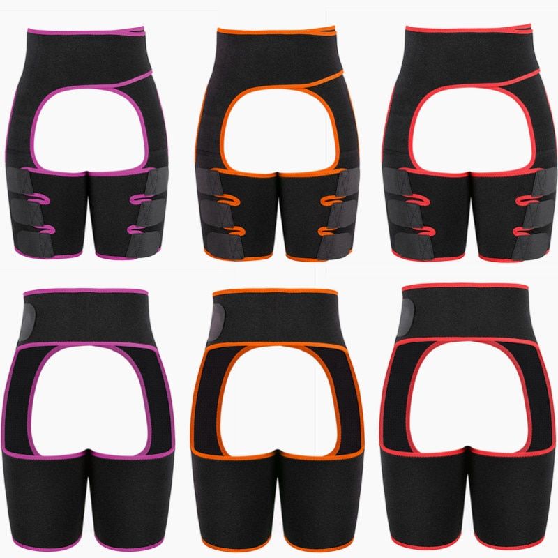 3 In 1 Women Leg Shaper For Women Fat Burner Shapewear Body Shaper Belt Wraps Ultra Sweat Warmers Slimmer Arm Leg Trimmers Wraps