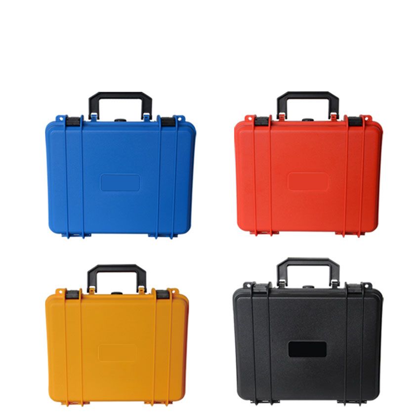 Plastic Tool Box With Handle, Locking Lid, Empty Box Pearl