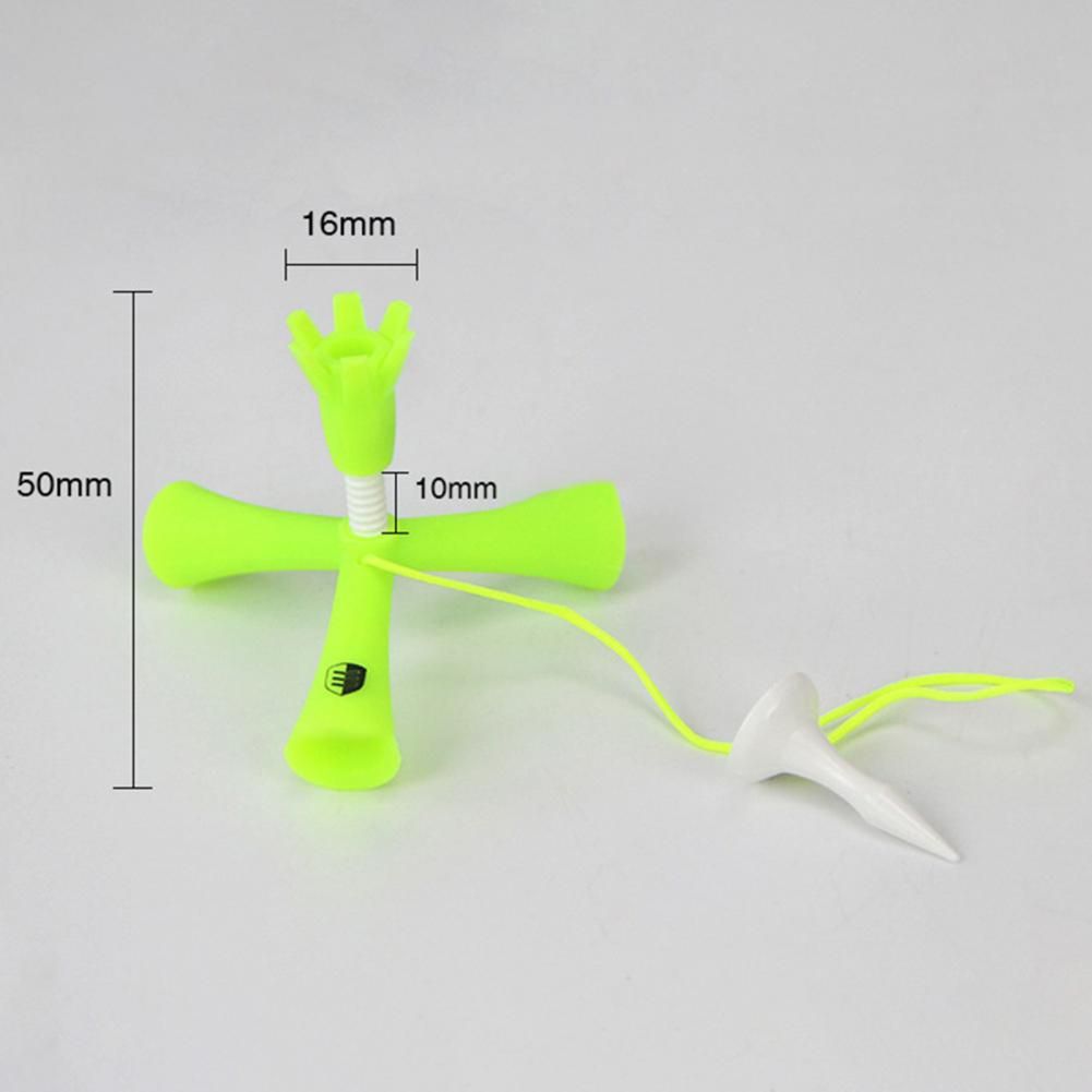 Golf Tack Soft Glue Triangle Fork Ball Tack Portable Golf