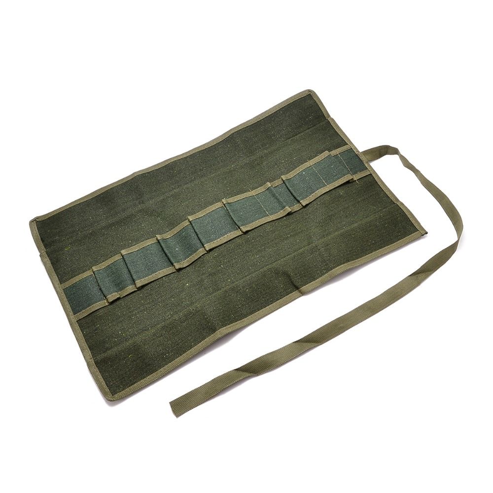 Bag Roll Pliers Canvas Green Bag Army Tool Tools Bonsai Set Package Storage Repair Garden Storage Case Garden Scissors