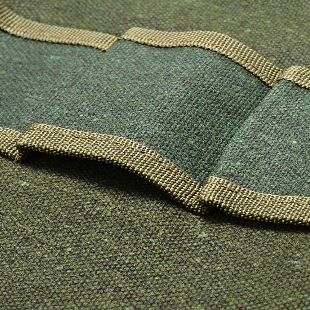 Bag Roll Pliers Canvas Green Bag Army Tool Tools Bonsai Set Package Storage Repair Garden Storage Case Garden Scissors