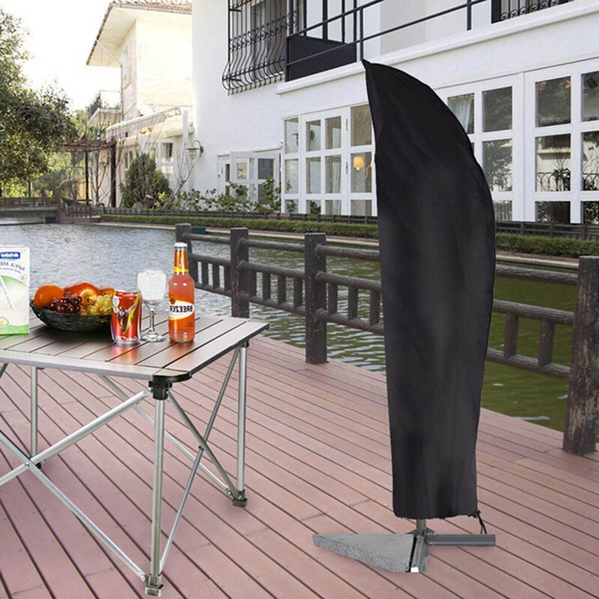 Parasol Cove Outdoor Garden Patio Sunshade Protection Waterproof For Banana Umbrella 280cm