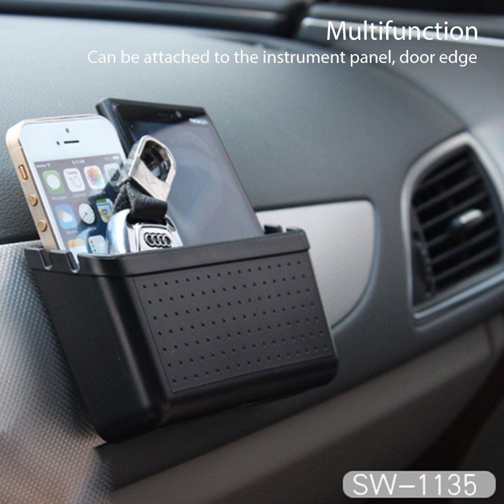 Car Storage Box Organizer Pocket Console Organizer Storage