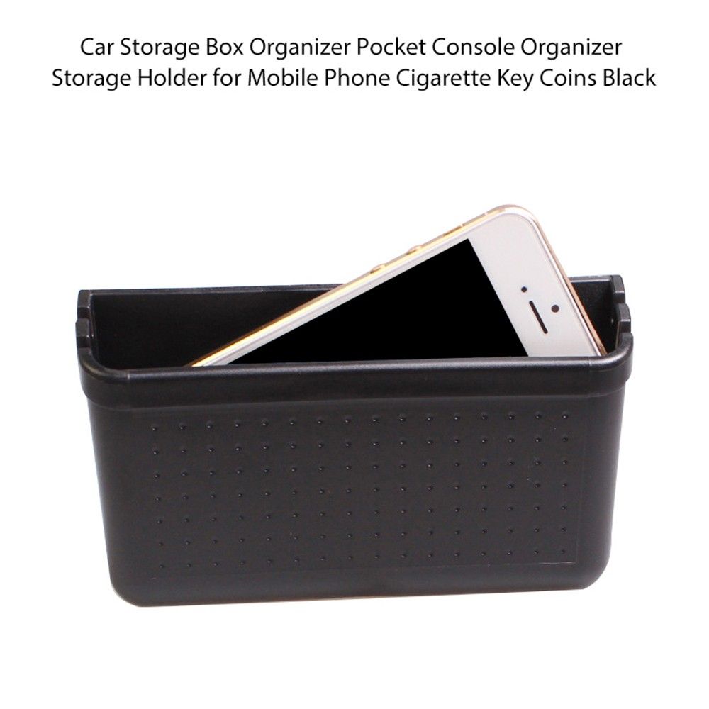 Car Storage Box Organizer Pocket Console Organizer Storage