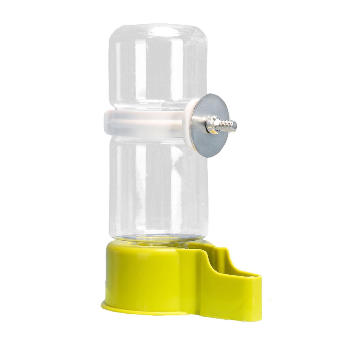 140ml Automatic Bird Water Food Dispenser Gravity Control for Parrots Green