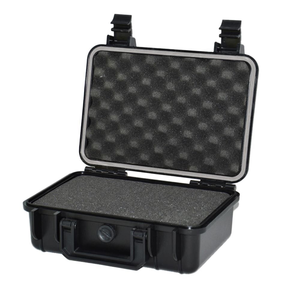 Water Resistant Safety Box ABS Plastic Tool Case Outdoor Tactical Dry Box Sealed Safety Equipment Storage Outdoor Tool Container
