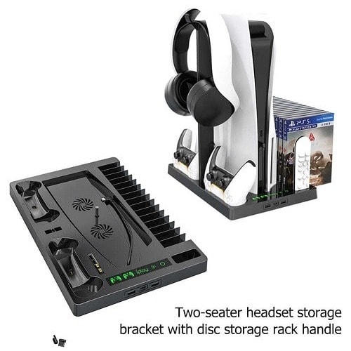 Multifunctional Cooling Stand For Ps5