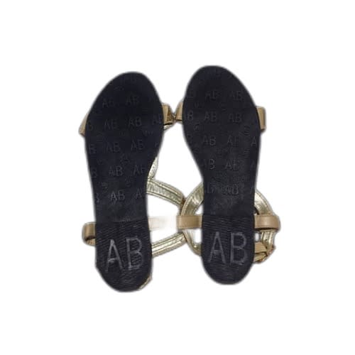 Rhinestone Sandals For Ladies- Off White