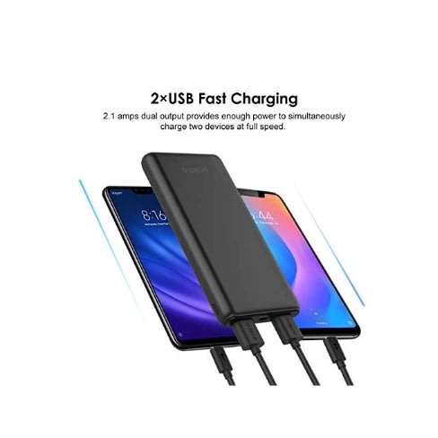 Compact 10000 Mah Ultra Slim Fast Charging Power Bank