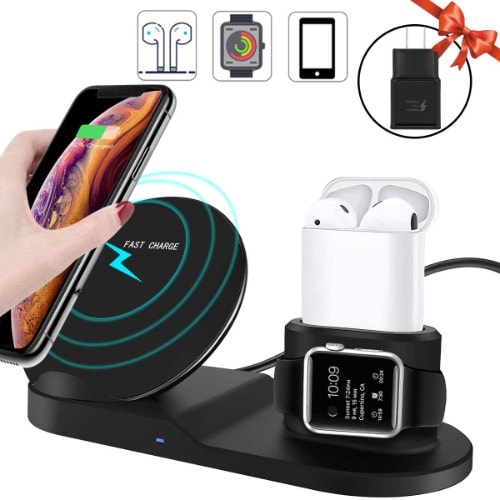 Wireless Charging Station - 3 In 1