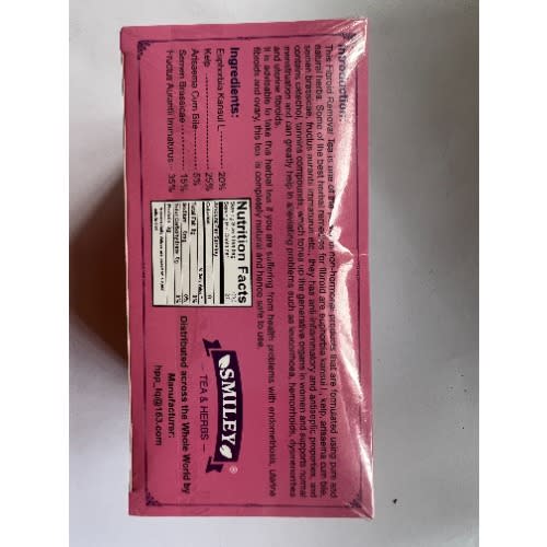 Smiley Fibroid Shrinking And Flushing Tea