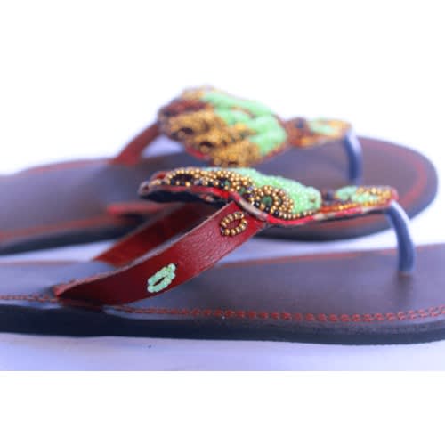 Beaded Slipper - Multicolor
