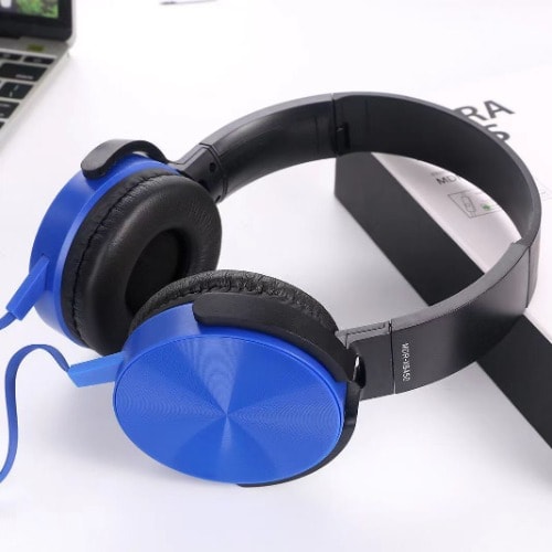 Xb450 Wired Headphone - Blue