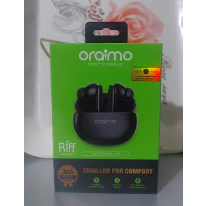 Riff Smaller For Comfort Tws True Wireless Earbuds -OEB-E02D- Black