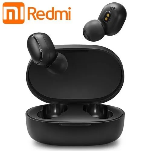 Airdots Bluetooth Headset With LED Display Charging Case - Black