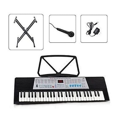 Xy-813 54 Keys Learners Keyboard With Adaptor, & Stand