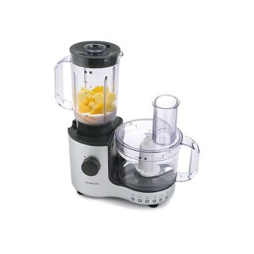 Compact 2-in-1 Food Processor -  1L - 600W - Grey