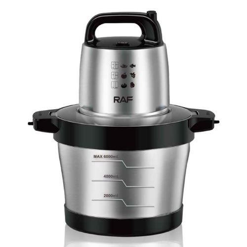 6L Multi-purpose Household Stainless Steel Food Processor - 1000W