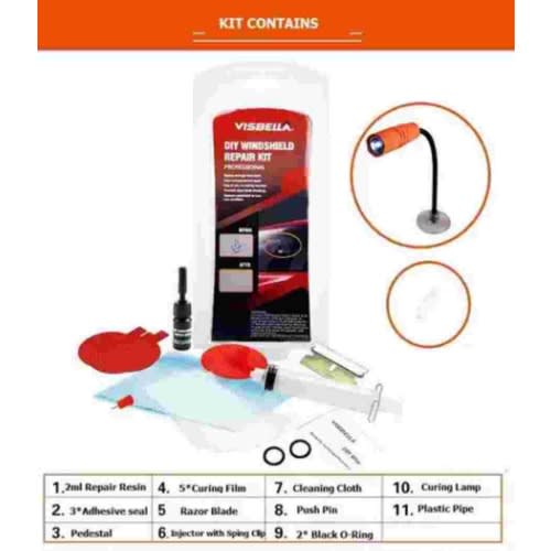 Visbella Windshield Repair Kit