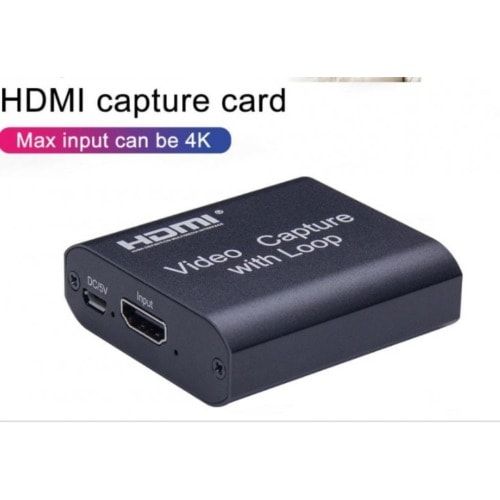 Hdmi Capture Card 2.0 With Hdmi Loop Out