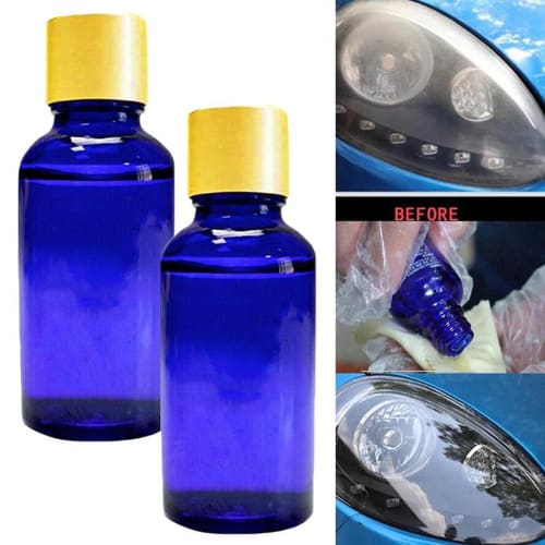 Car Headlight Polish Renovation Kit