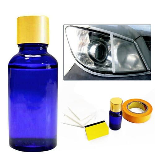 Car Headlight Polish Renovation Kit