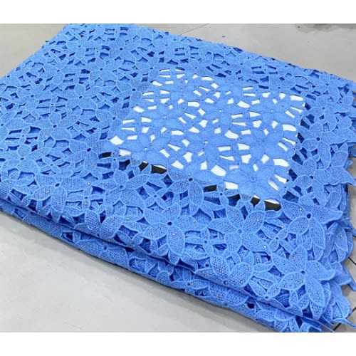 Exquisite cord lace - 5 Yards - Sky Blue