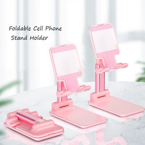 Mobile Phone, Tablet Foldable Adjustable Aluminum Alloy Table Holder