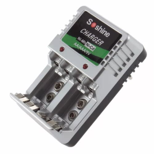 Battery Charger For Aa/aaa/9v Batteries