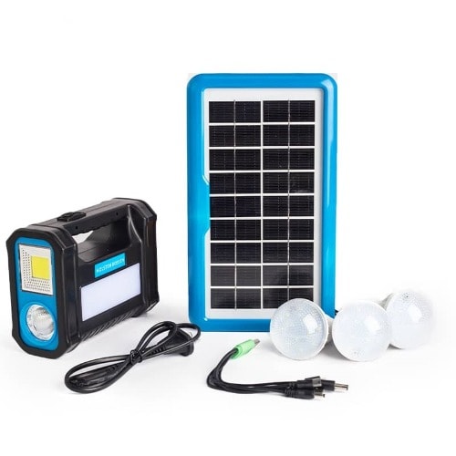 HOLSTEN BOSSEN - Portable Indoor Solar Lighting System With 3 Bulbs
