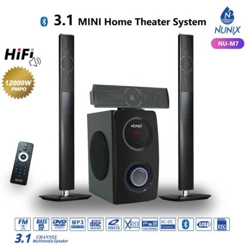 Multimedia Home Theatre -nu-m7 + Free Surge Protector - 3.1ch