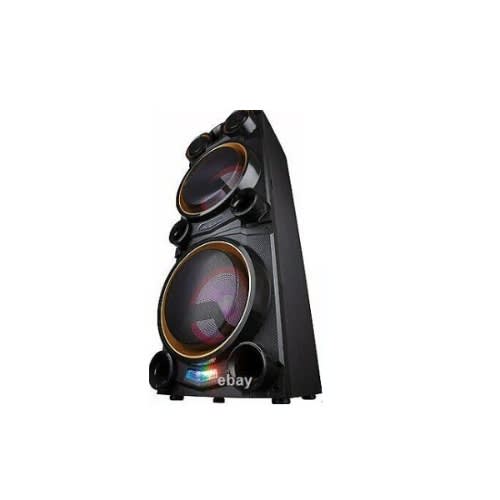 400W Max Bluetooth Party Speaker With LCD Light - Black