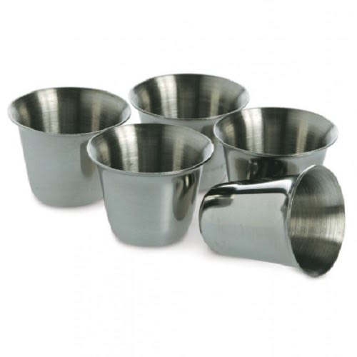 Stainless Steel Communion Cups - 24 Pieces
