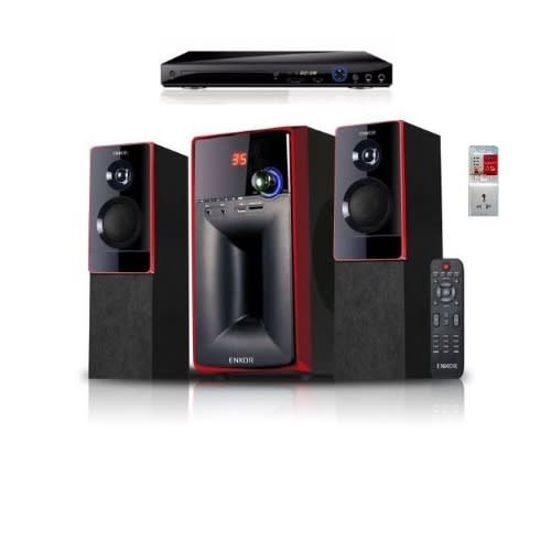 Enkor X201 Multimedia Home Theatre + Free Lg Dvd + Free Surge