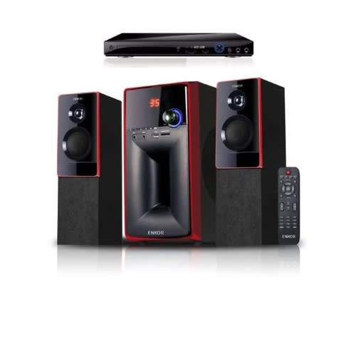 Enkor X201 Multimedia Home Theatre + Free Lg Dvd + Free Surge