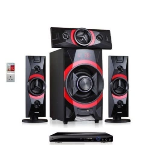 3.1 Ch Xbass Home Theater + DVD Player + Power Surge Protector