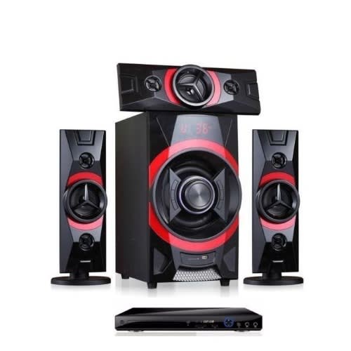 3.1 Ch Xbass Home Theater + DVD Player + Power Surge Protector